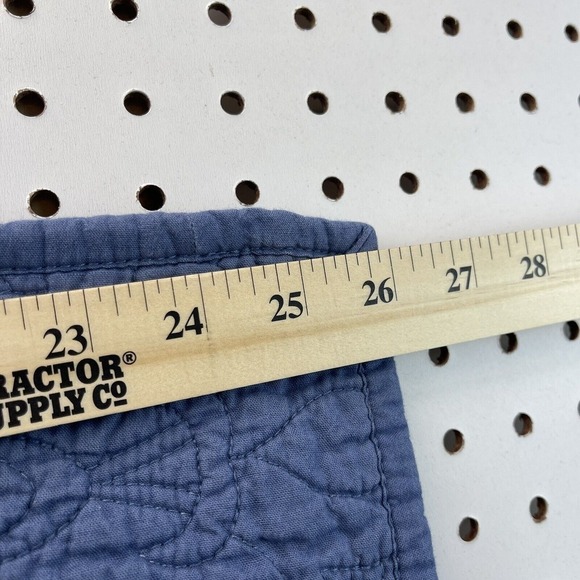 Martha Stewart 2 PC Pillow Sham + 1 Euro Hello Sunshine Blue Yarn-Dye, Standard - Picture 4 of 11